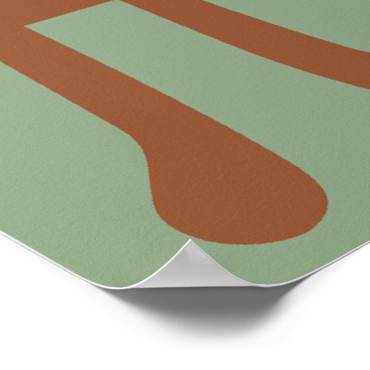 Wiskunde Pop Art Poster (Hoek)