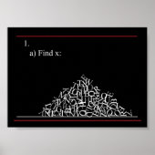 Wiskunde Poster (Voorkant)