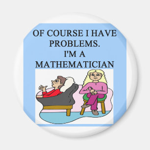 WISKUNDE psychologie grap Magneet