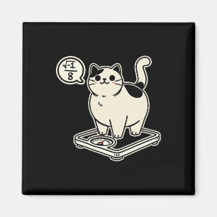 Wiskunde Pun Cat I Overate Ik Over 8 Grappige Wisk Magneet