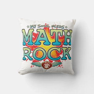 Wiskunde Rock Soul Cushion Kussen