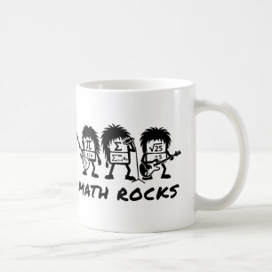 Wiskunde Rocks Academische Rockband Humor Koffiemok