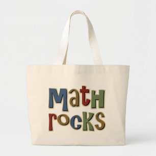 Wiskunde Rocks Grote Tote Bag