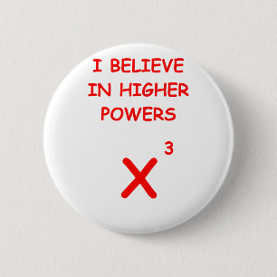 wiskunde ronde button 5,7 cm
