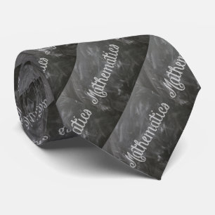 Wiskunde schoolleraar Blackboard krijt stropdas