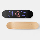 Wiskunde skateboard (Horizontaal)