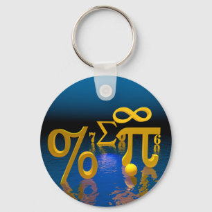 wiskunde sleutelhanger