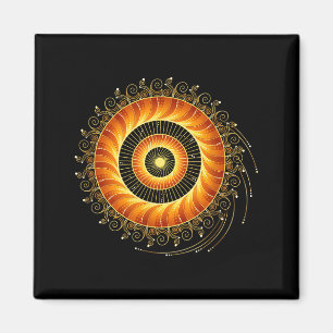 Wiskunde Spiraal Heilige Geometrie Fibonacci Manda Magneet