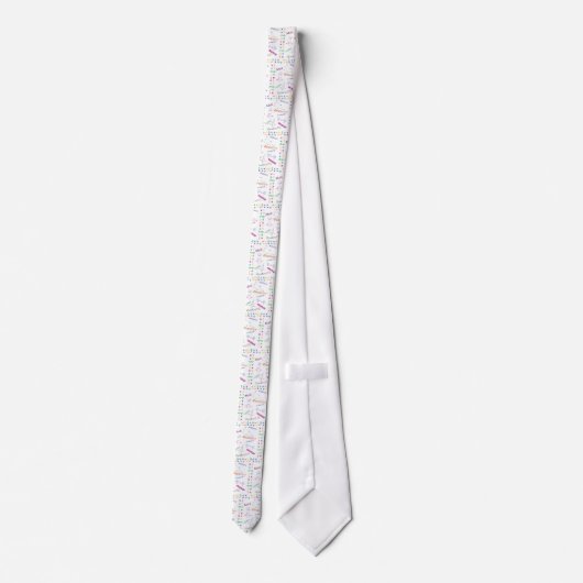 Wiskunde Stropdas (Achterkant)