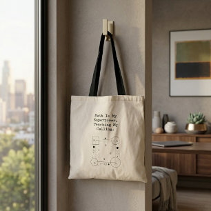 Wiskunde Superkracht Leraar Roeping & Passie Tote Bag