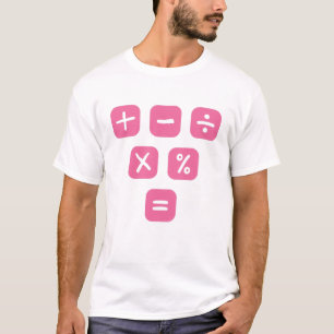 Wiskunde Symbolen wiskundige signalen Wiskunde T-shirt