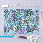 Wiskunde Symbool Nerdy-weefselpapier Tissuepapier (Craft)