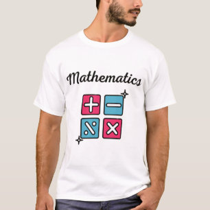 wiskunde t-shirt