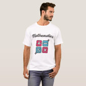 wiskunde t-shirt (Voorkant volledig)
