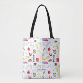 Wiskunde Teacher Custom Kleurrijk Draagtas (Voorkant)