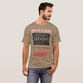 Wiskunde van de driedaagse t-shirt (Voorkant volledig)