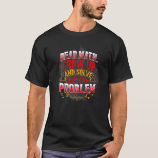 Wiskunde van de wiskunde voor de Wiskunde van doce T-shirt