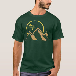 Wiskunde Vergelijking Gift Funny Square Root Wisku T-shirt