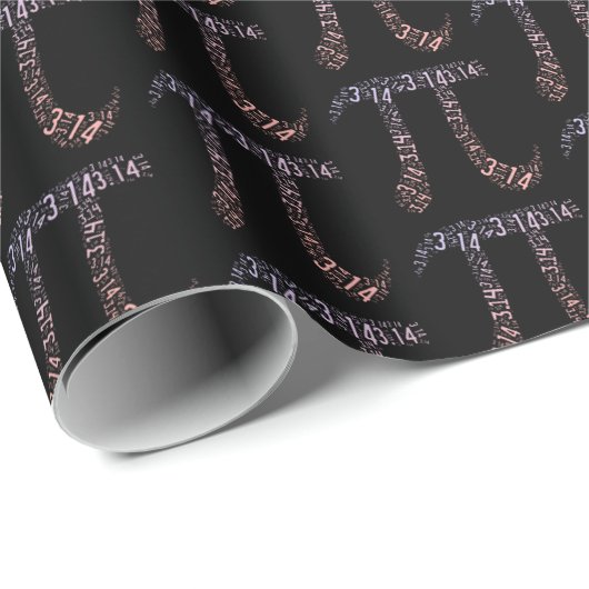 Wiskunde Verloop Pi-symbool | Fijne i-dag Cadeaupapier (Rol Hoek)