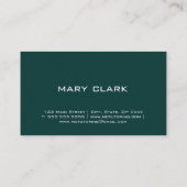 Wiskunde Visitekaartje (Achterkant)