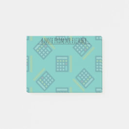 Wiskunde voor persoonlijke rekenmachines post-it® notes