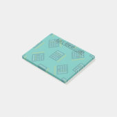 Wiskunde voor persoonlijke rekenmachines post-it® notes (Schuin)