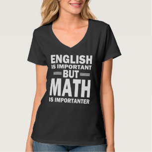 Wiskunde Wetenschap Nerd Teacher Idea Birthday T-shirt