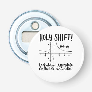 Wiskunde wiskunde button flesopener