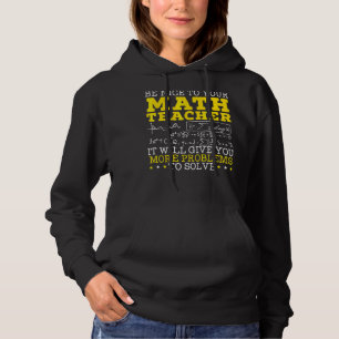 Wiskunde wiskundige docent wiskunde hoodie