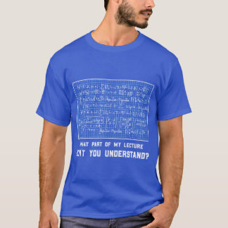 Wiskunde wiskundige school nerd cadeau vrienden t-shirt