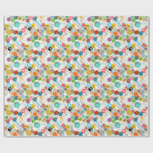 Wiskunde (wit) cadeaupapier (Vlak)