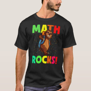 Wiskunde zet de sport terug naar school t-shirt