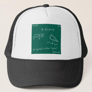 wiskundeleraar algebra nerd trucker pet