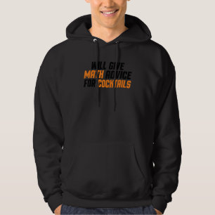 Wiskundeleraar Grappig Zal Wiskundig Advies Geven Hoodie