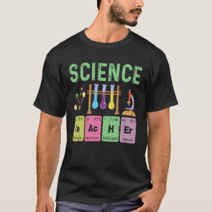 Wiskundeleraar Scheikunde Biologie Natuurkunde Doc T-shirt