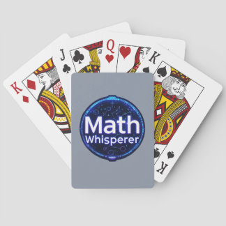 Wiskundeleraar Wiskundefluisteraar Pokerkaarten
