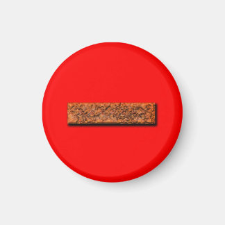 Wiskunden min teken onderwijs of geheugensteunmagn magneet