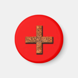 Wiskunden Plus teken Teaching of Memory Aid Magnet Magneet