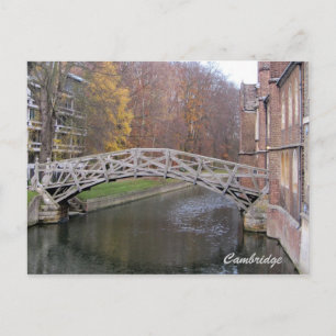 Wiskundig bruggetje briefkaart