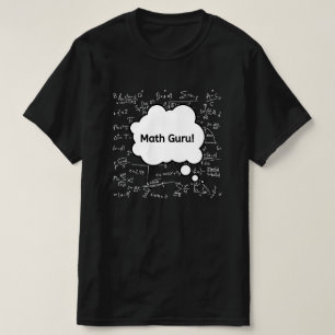 Wiskundig Guru – Grappige Wiskundeleraar Vergelijk T-shirt