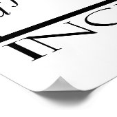 Wiskundig klinkend poster (Hoek)