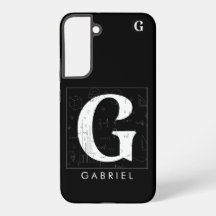 Wiskundig monogram - Letter G