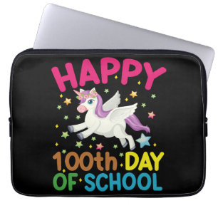 Wiskundige formule 100 dagen school grappige wisku laptop sleeve