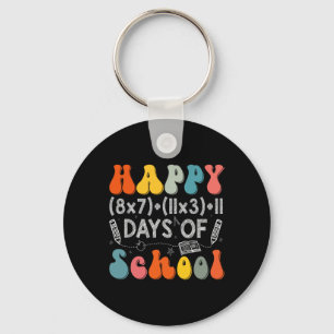 Wiskundige formule 100 dagen school grappige wisku sleutelhanger