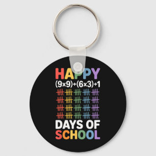 Wiskundige formule 100 dagen school grappige wisku sleutelhanger