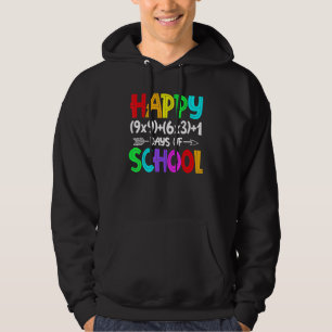Wiskundige formule 100 dagen school wiskundeleraa hoodie