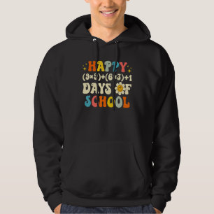 Wiskundige formule 100 dagen school wiskundeleraar hoodie