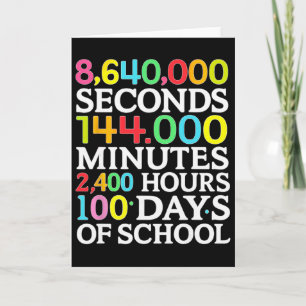 Wiskundige formule 100 dagen school wiskundeleraar kaart
