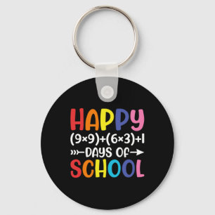 Wiskundige formule 100 dagen van school leuk wisku sleutelhanger