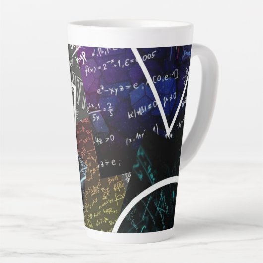 Wiskundige formule Latte-Mok Latte Mok (Rechterhoek)